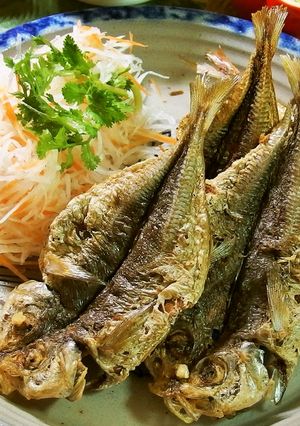 アジの干物のアジアンから揚げ-レシピのメイン写真