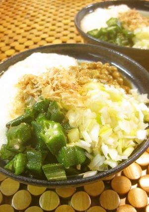 オッサンのネバネバ丼（白だしVer）-レシピのメイン写真