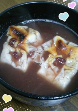 かんたん甘味♪おしるこ-レシピのメイン写真