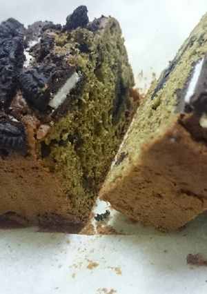 抹茶オレオパウンドケーキ-レシピのメイン写真