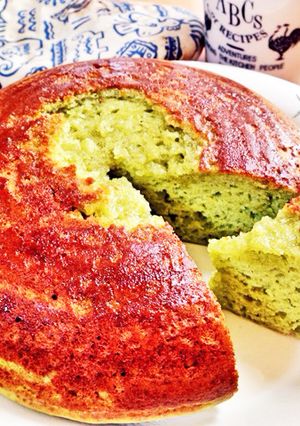 もっちり♡お抹茶風ケーキ-レシピのメイン写真