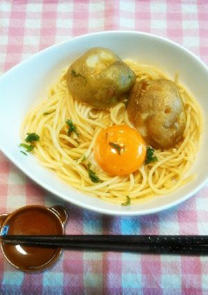 北海道和風カルボナーラ-レシピのメイン写真