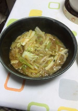 麻婆白菜-レシピのメイン写真