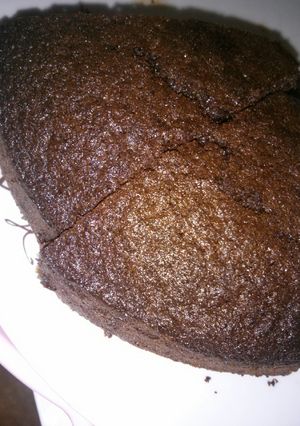 子どもでもできる黒糖ココアケーキ-レシピのメイン写真