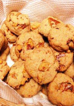 クルミのクッキー【バター、卵不使用】-レシピのメイン写真