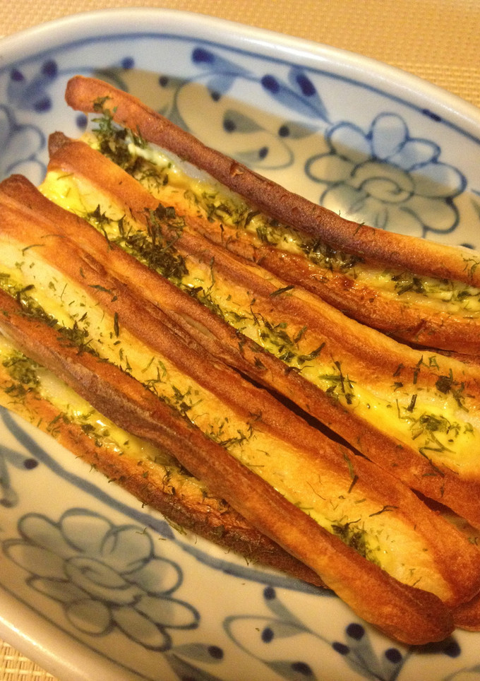 簡単おつまみ☆ちくわのチーズ焼き-レシピのメイン写真