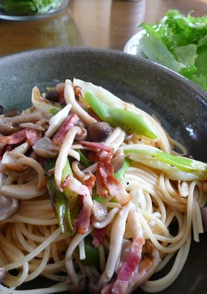長ネギのペペロンチーノ-レシピのメイン写真