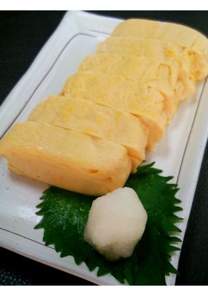 シンプルな材料でだし巻き☆液味噌で簡単♪-レシピのメイン写真