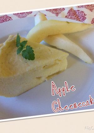 簡単♡りんごチーズケーキ♡炊飯器ver.-レシピのメイン写真