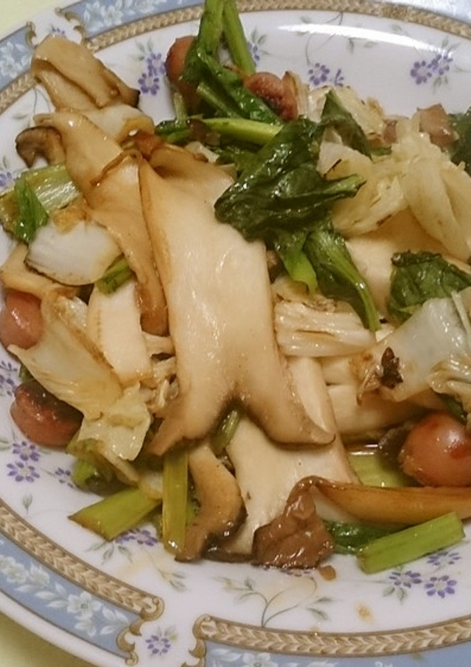 エリンギの白菜炒め-レシピのメイン写真
