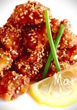 黒胡椒があとを引く♪大人の♡鶏もも唐揚げ-レシピのメイン写真