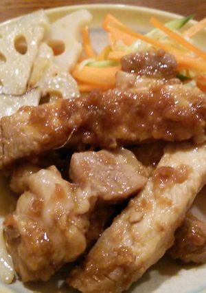 しょうゆ麹で生姜焼き-レシピのメイン写真