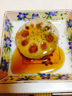ブチオヤジの簡単☆レンコンのはさみ揚げ-レシピのメイン写真