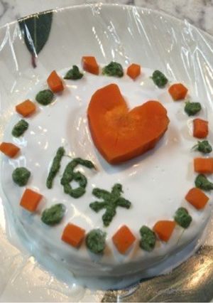 ♡犬用 ケーキ♡-レシピのメイン写真