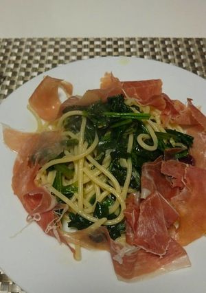 ほうれん草のフィレンツェ風パスタ-レシピのメイン写真