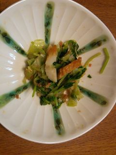豆苗の和え物-レシピのメイン写真