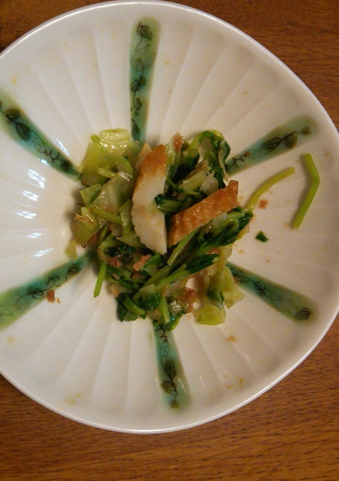 豆苗の和え物-レシピのメイン写真