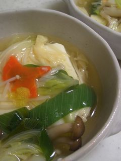 鍋の残り野菜であんかけ豆腐-レシピのメイン写真