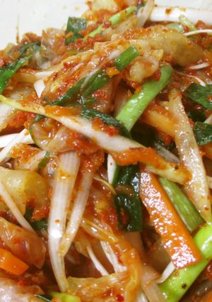 ☆白菜キムチ☆簡単有る物で~作ってみた!-レシピのメイン写真