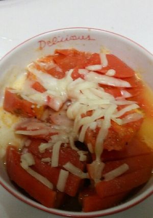 トマトのチーズ乗せ-レシピのメイン写真