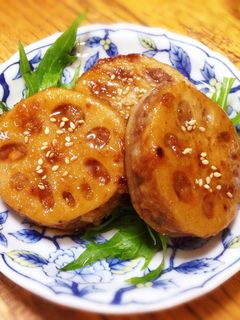 ◎れんこんのはさみ焼き◎-レシピのメイン写真