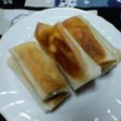 豚肉とエリンギの味噌炒めの春巻き