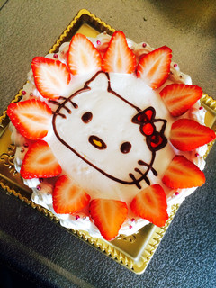 誕生日ケーキ♡-レシピのメイン写真