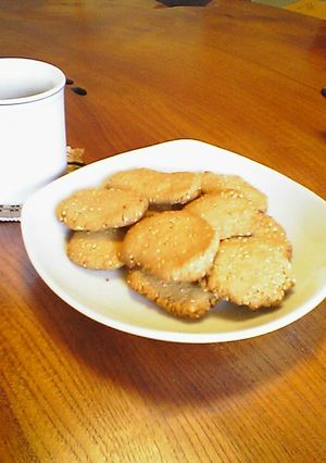★きなこごまクッキー★-レシピのメイン写真