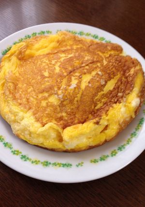 ぐりとぐら？ふわふわオムレツ-レシピのメイン写真