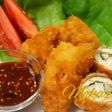 鶏むね☆柔らか梅しそロールカツ♪