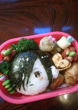 東京喰種★まん丸トーカちゃんキャラ弁-レシピのメイン写真