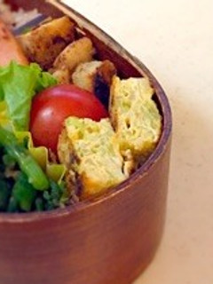 千切りキャベツ入 お好み焼き風 玉子焼き-レシピのメイン写真