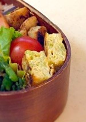 千切りキャベツ入 お好み焼き風 玉子焼き-レシピのメイン写真