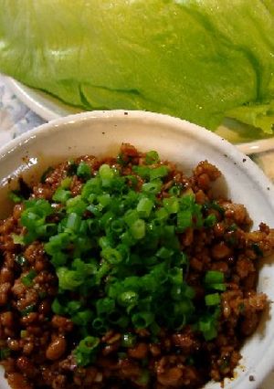 納豆肉味噌-レシピのメイン写真
