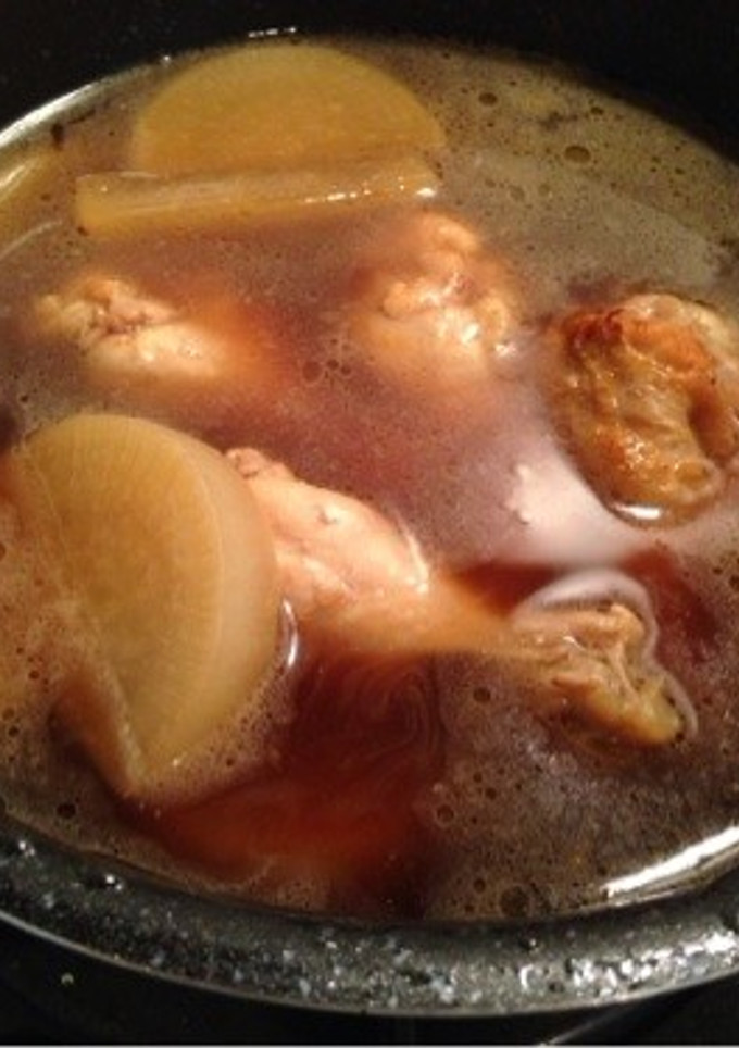手羽先と大根の煮物-レシピのメイン写真