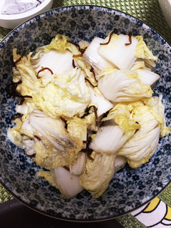 簡単☆柚子胡椒×塩昆布が美味、白菜浅漬け-レシピのメイン写真