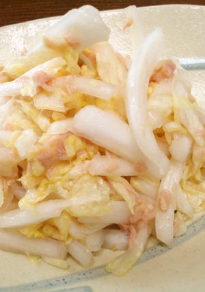 白菜とツナのサラダ柚胡椒風味-レシピのメイン写真