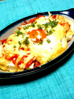 水切りなし❤豆腐のキムチグラタン❤-レシピのメイン写真