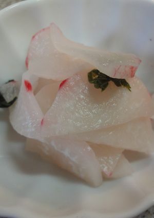 赤大根の酢漬け-レシピのメイン写真