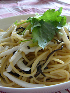 塩昆布とイカの和風パスタ-レシピのメイン写真