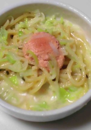たらこスパで明太ココットカマン-レシピのメイン写真