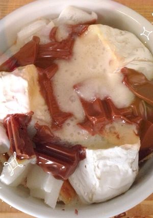 カロリー注意！？もちチョコカマン♪-レシピのメイン写真
