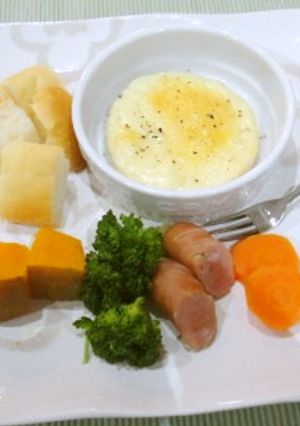 ココットカマンdeひとりフォンデュ♪-レシピのメイン写真