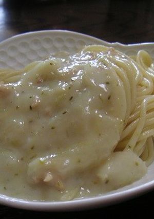 ブロッコリーと白菜のクリームスパゲッティ-レシピのメイン写真