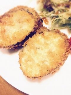 なすのはさみ揚げ-レシピのメイン写真