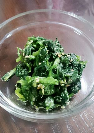 ソラ家の胡麻和えは味噌味よ♡-レシピのメイン写真