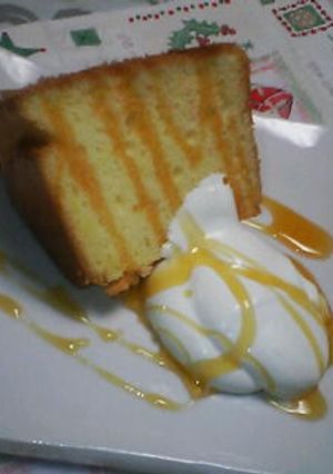 フワッフワ♪米粉のシフォンケーキ-レシピのメイン写真