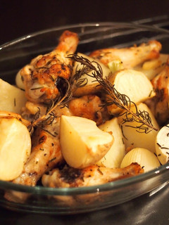 鶏肉と根菜のハーブグリル-レシピのメイン写真