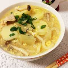 簡単ズボラに☆味噌うどん-レシピのメイン写真