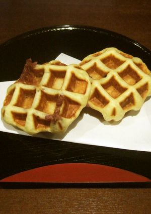 あんこ入りベルギーワッフル-レシピのメイン写真